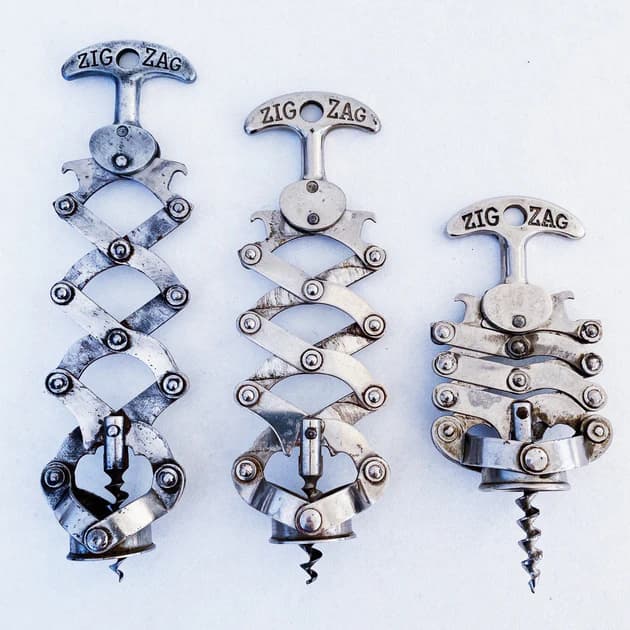 French corkscrew wine opener elegance