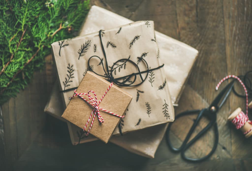 Elegant French gift presentation